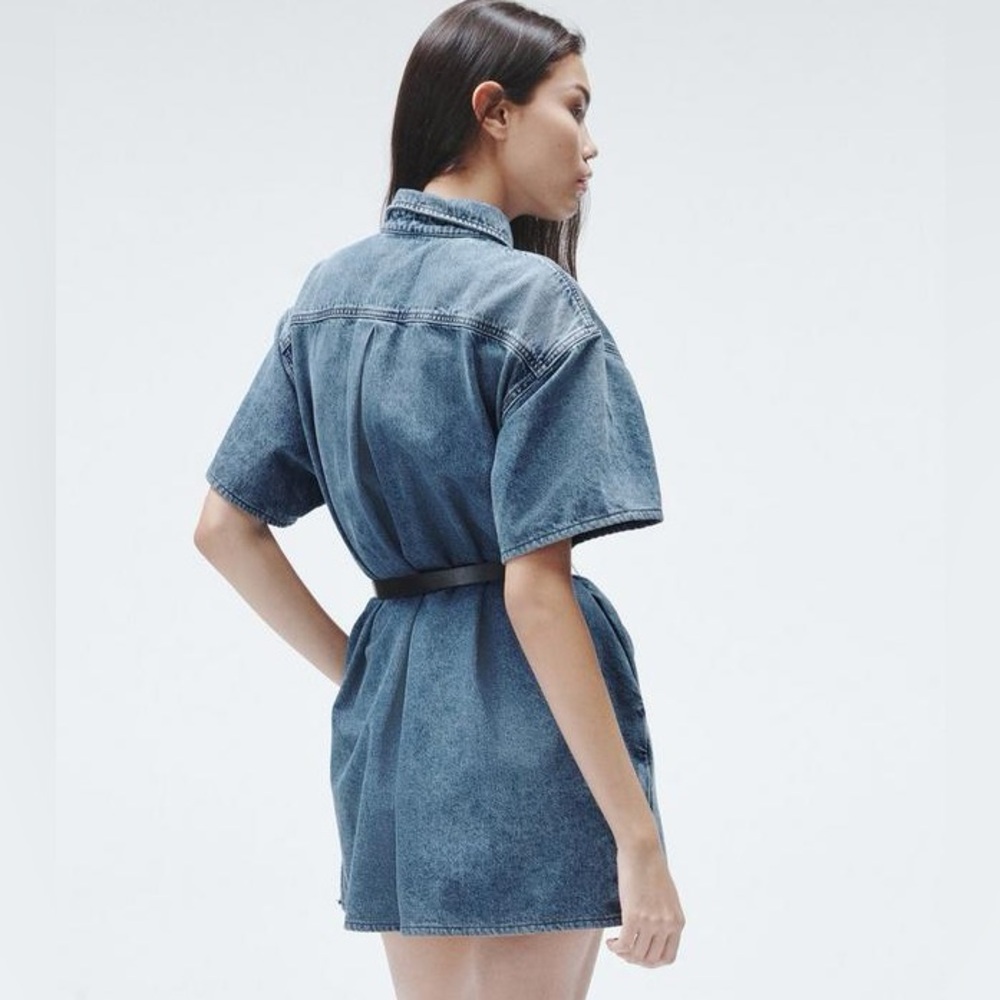 NWT | Rag & Bone - The Carter Denim Dress - Elle Wash - Picture 3 of 15